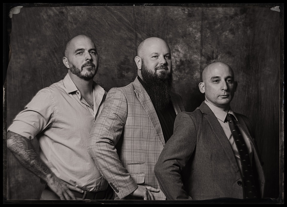 acend conference tintype photobooth funny group photo