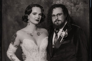 Greenbriar Inn Wedding Tintype Photobooth