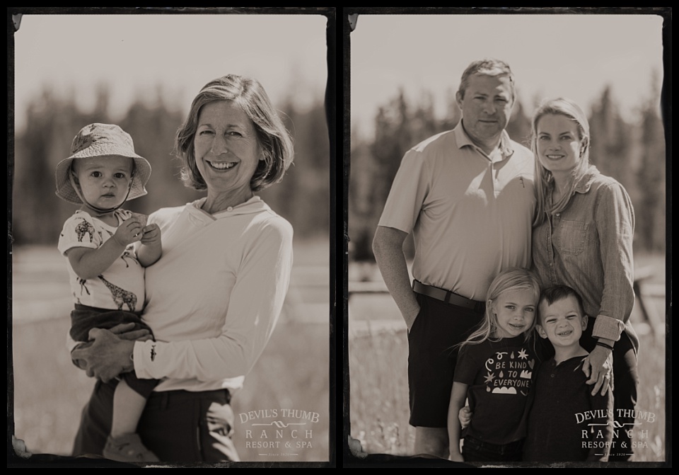 labor day tintypes devils thumb ranch families