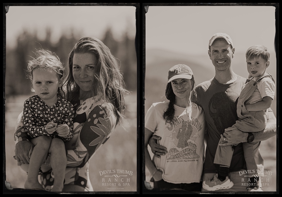labor day tintypes devils thumb ranch fun family portraits
