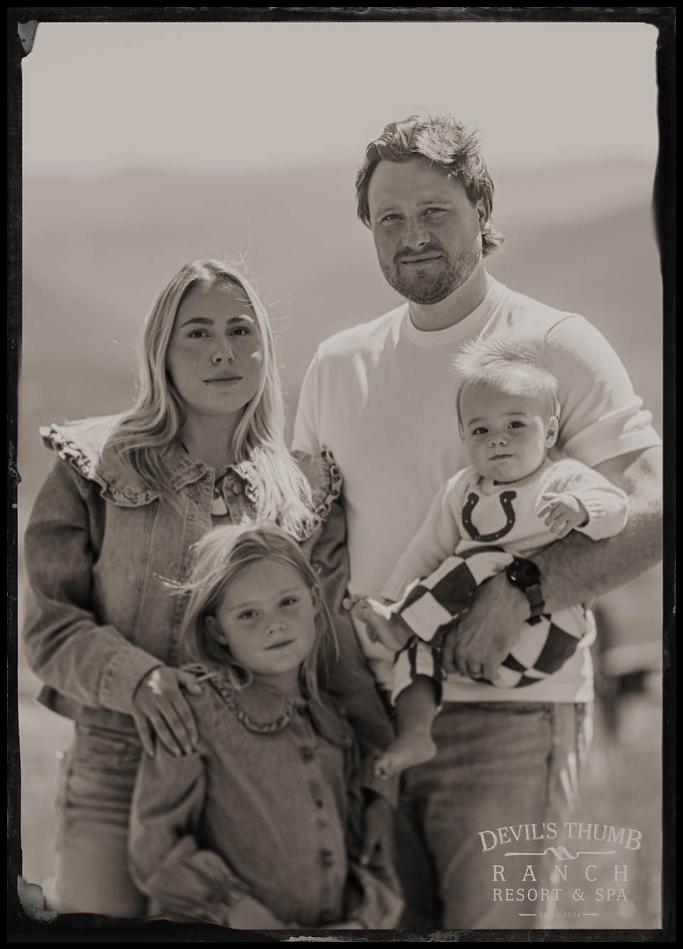 labor day tintypes devils thumb ranch family tintype portrait