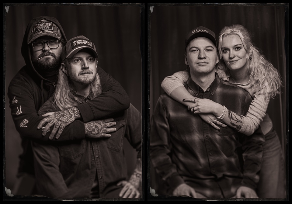 tintypes at low side tattoo fun couples together