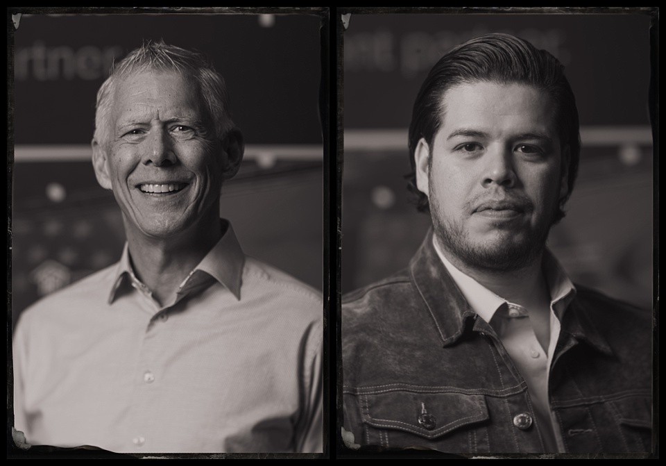 tintypes of 2 gentlemen