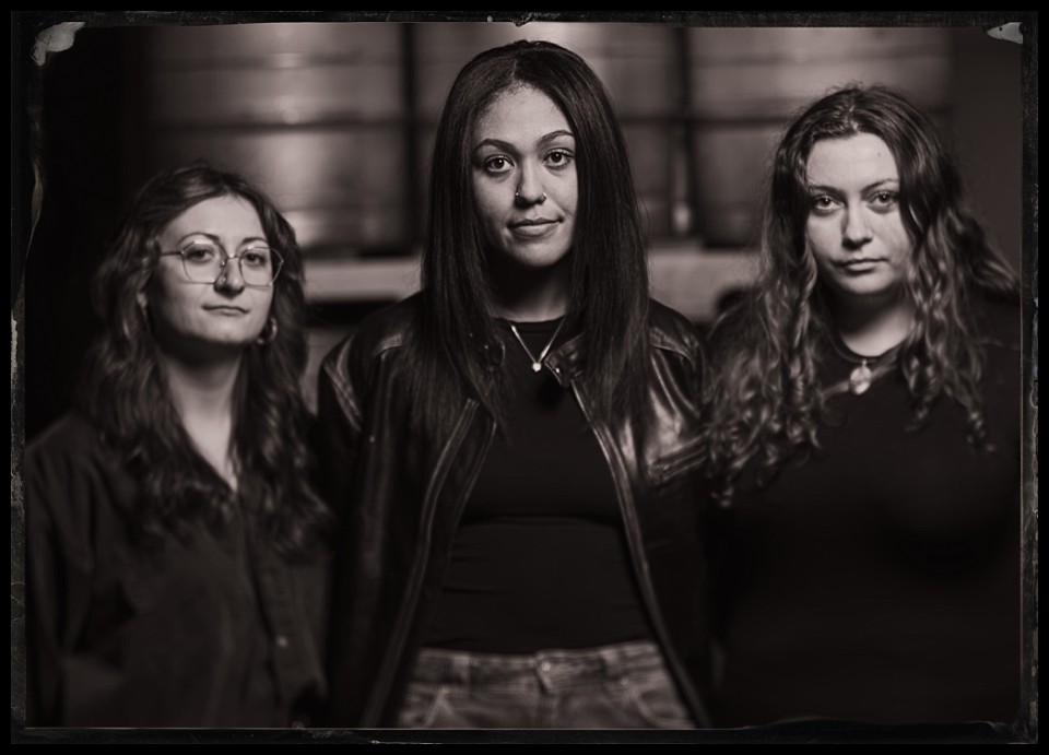 stock show tintypes at ratio beerworks 3 tough looking ladies