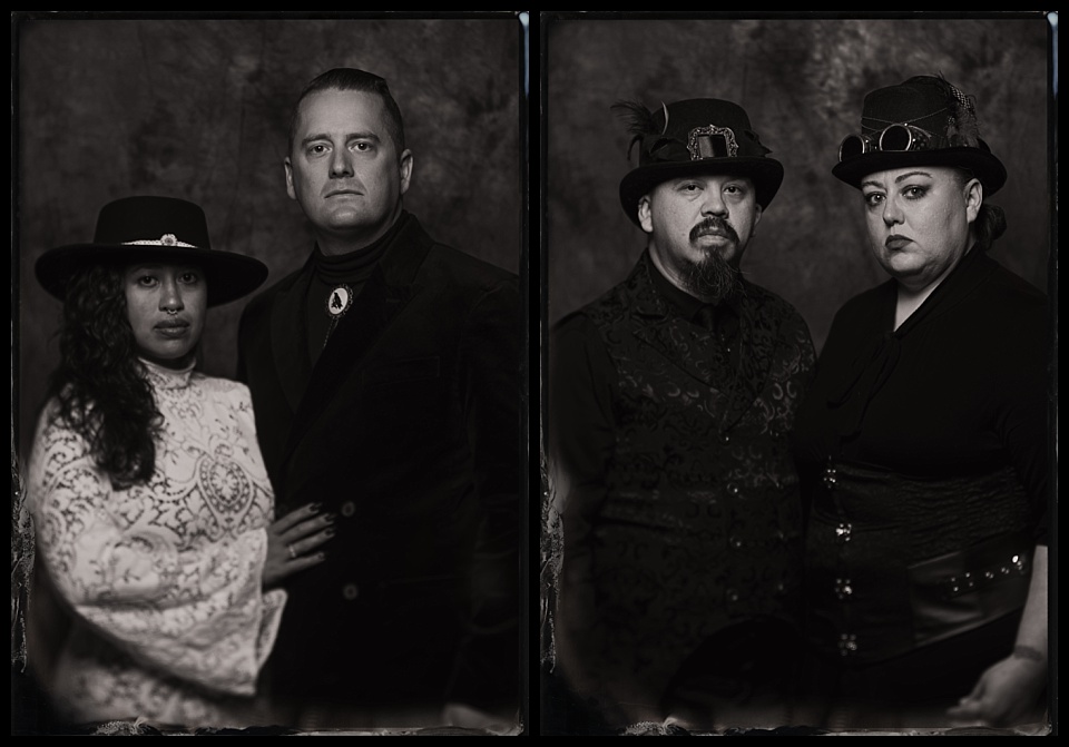 four mile historic park spirits spirits 2025 tintype of couples dressed up