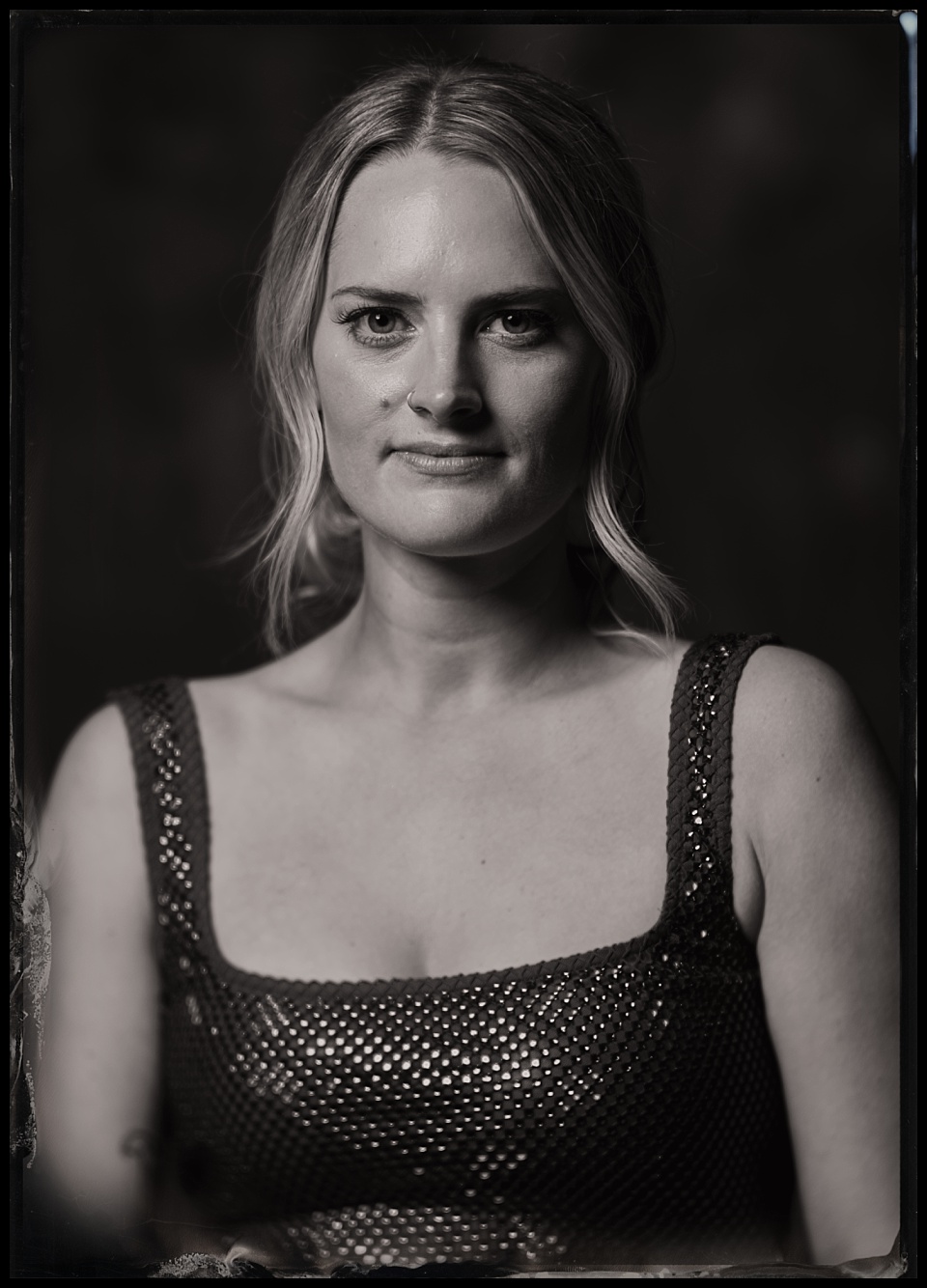 surf lodge buena vista wedding tintype photobooth solo bride portrait