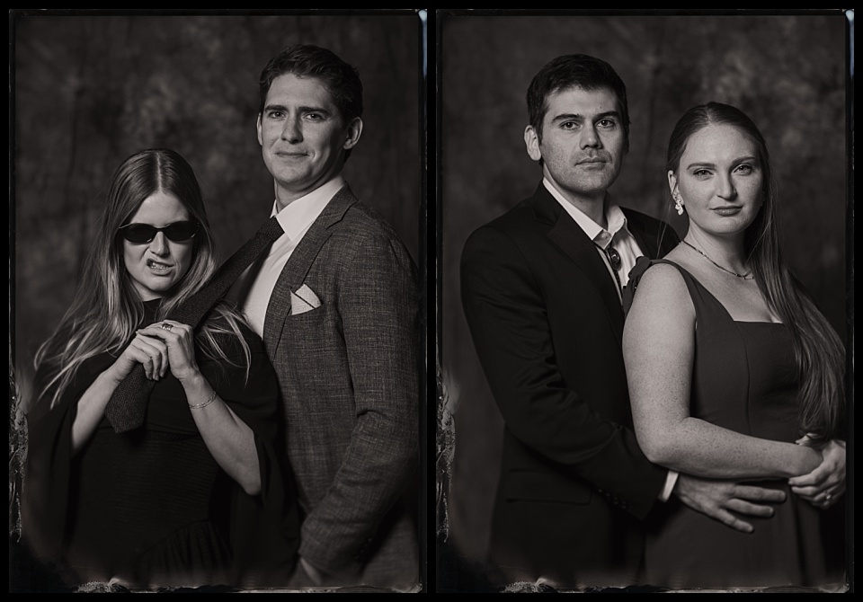 surf lodge buena vista wedding tintype photobooth fun couples portraits