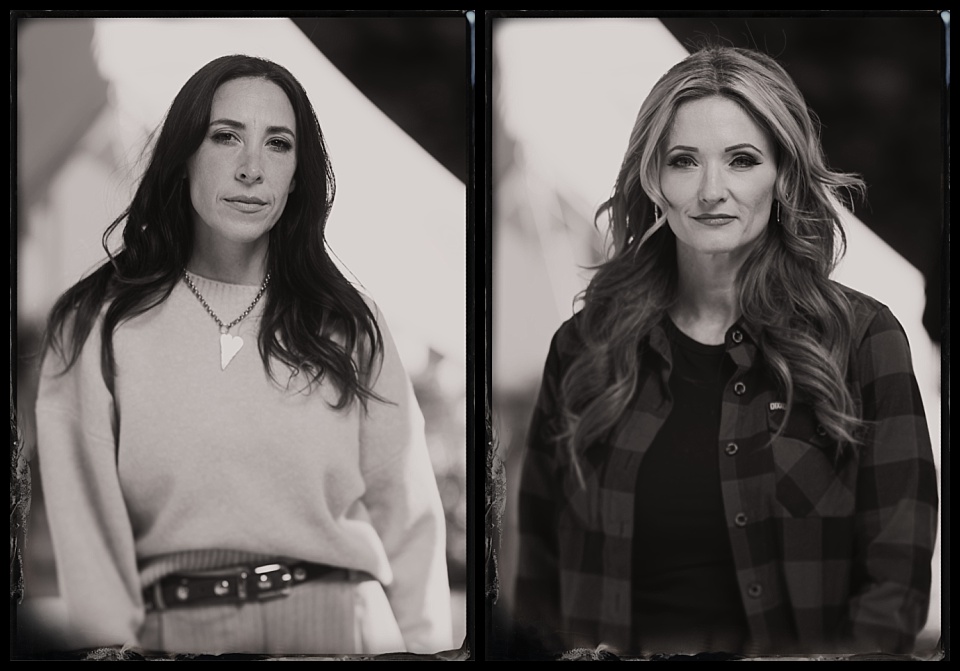 WIPA glamp gather party tintype photobooth two intense portraits