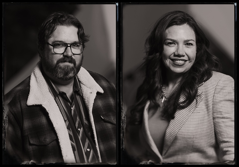 WIPA glamp gather party tintype photobooth tintype of adam houseman photographer