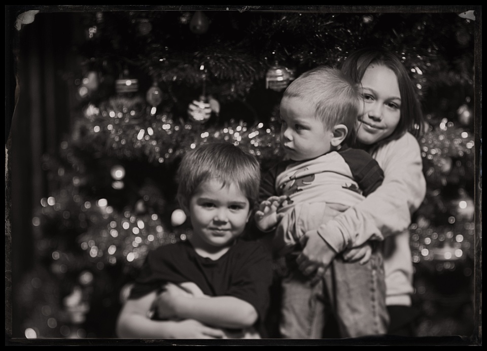 wyoming govenors mansion holiday tintypes little children