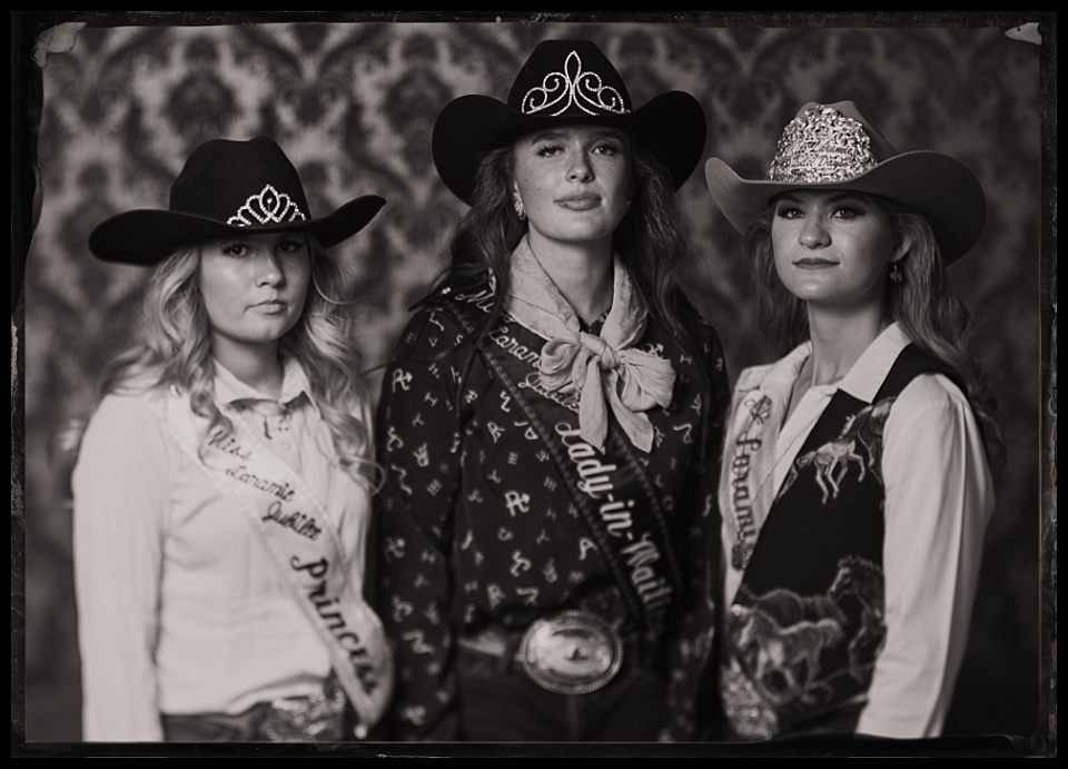 tintypes at jubilee days wyoming territorial prison museum statehood day wyoming rodeo queens