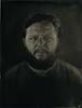 male smiling wet plate portrait